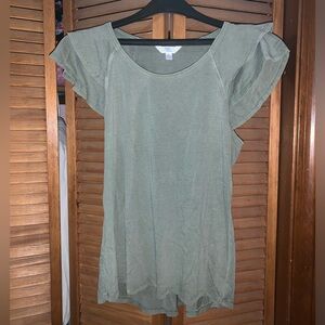 Time and Tru flutter top.